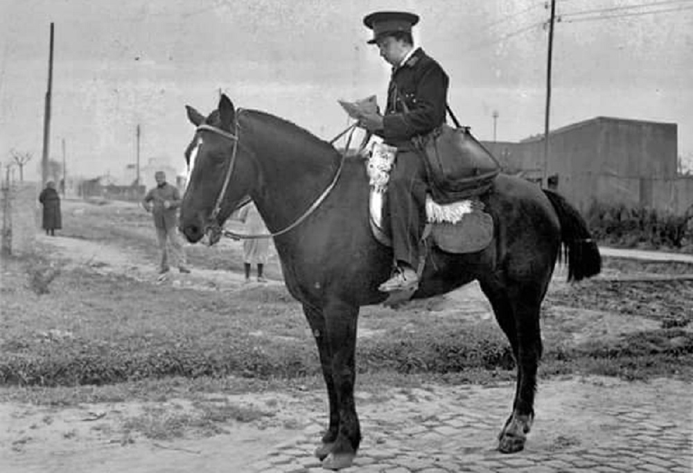 Bruno Ramírez, el primer cartero de Argentina