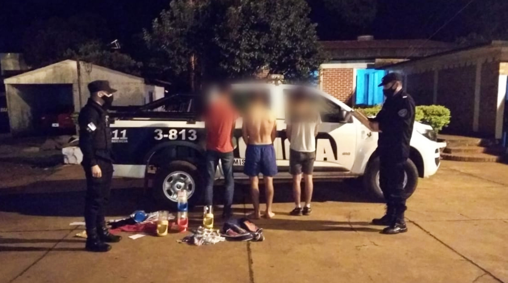 Apresaron a un joven y a dos menores por el robo en una escuela