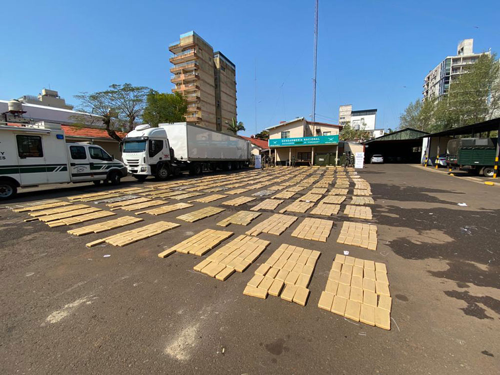 “Gringo” y el escáner permitieron el secuestro de 4 toneladas de droga