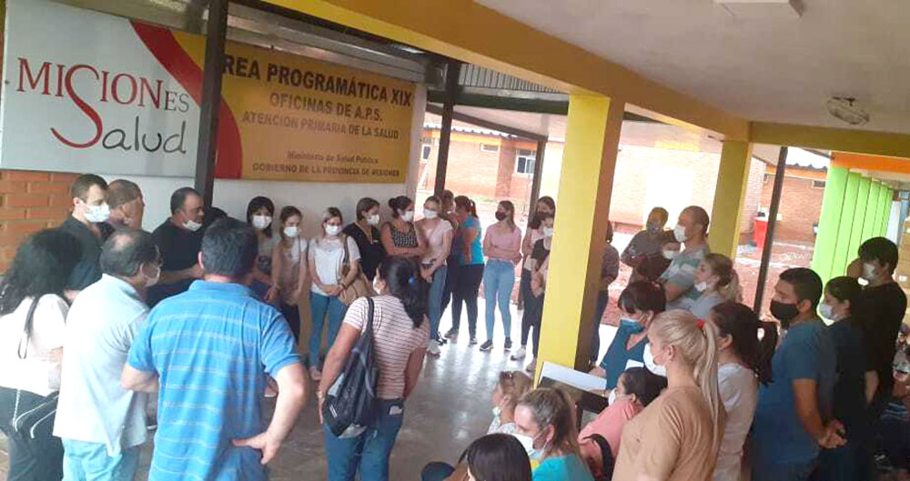 Enfermeros del Hospital de San Vicente evitaron ser despedidos