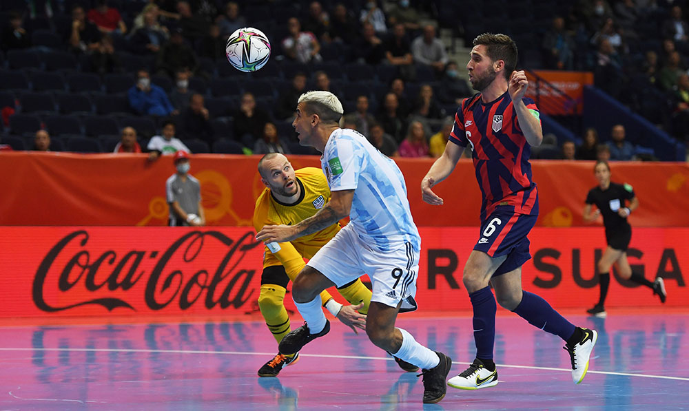 Mundial de Futsal: arrolladora goleada de Argentina en su debut