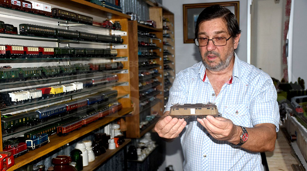Del sueño del pibe a la realidad: una colección de trenes a escala para admirar
