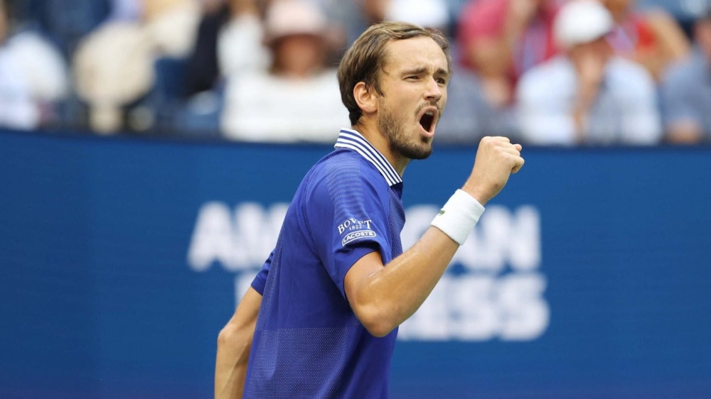Medvedev le ganó a Auger-Aliassime y es finalista del US Open
