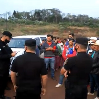 Tobuna: la policía levantó un nuevo corte sobre la Ruta 14