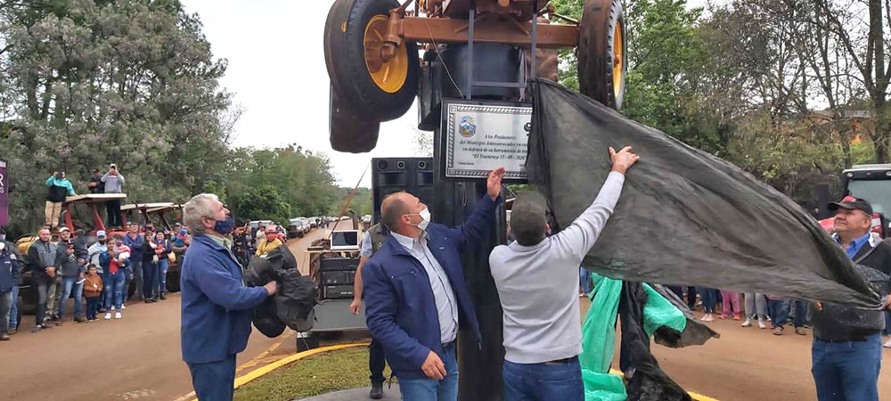 Colonia Aurora celebró un año del tractorazo contra la Prefectura