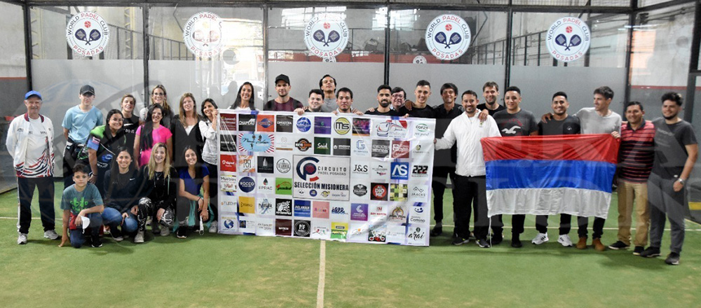 Delegación misionera de Pádel