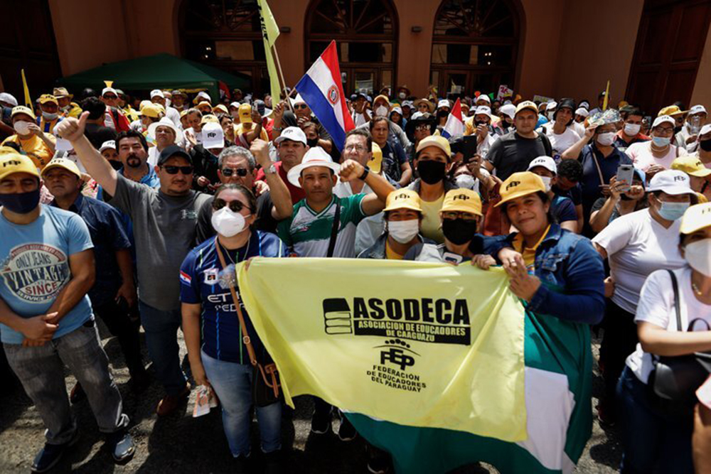 Paraguay - Reclamo docente