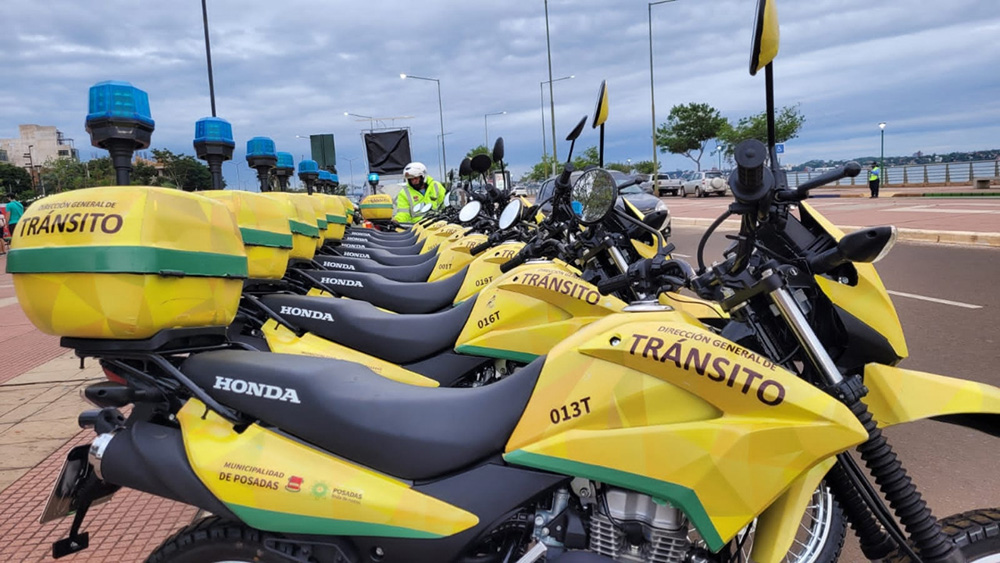 incorporaron 25 motocicletas