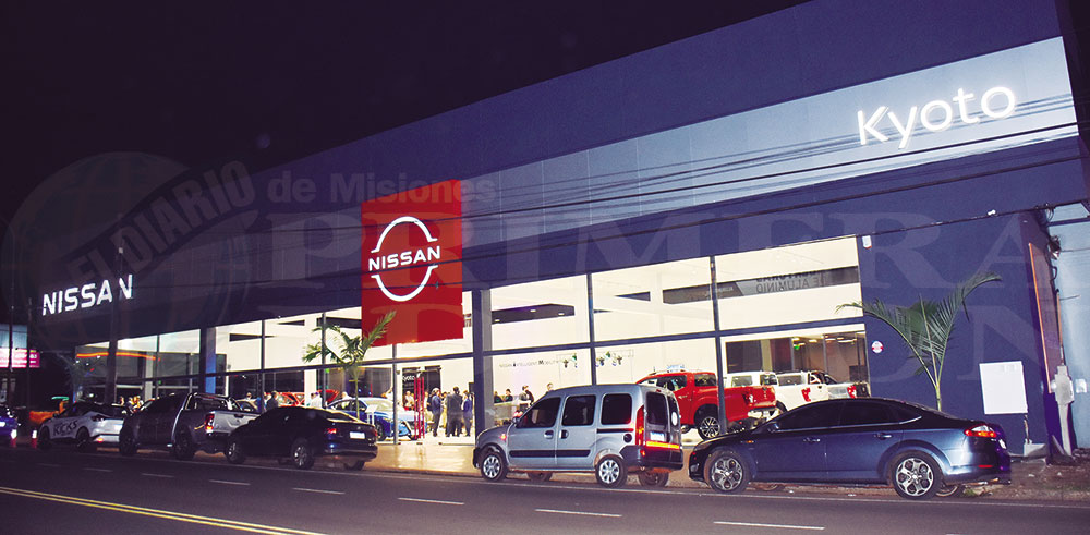 Kyoto Automotores, concesionario oficial Nissan, ya abrió sus puertas en Posadas