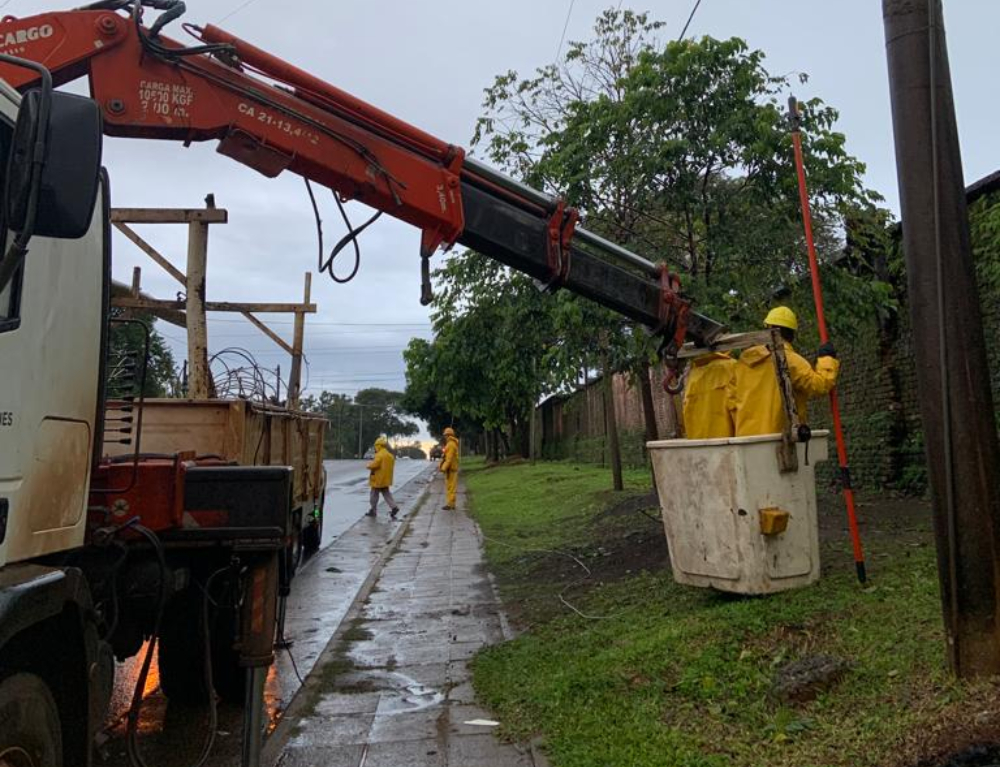 Municipios con cortes tras el temporal de los últimos días
