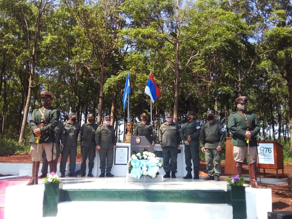 Homenajearon al primer gendarme caído en cumplimiento de deber
