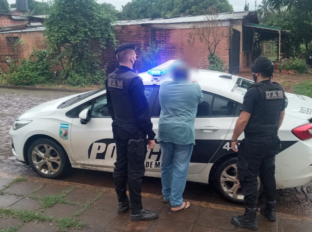 Amenazó de muerte a su mujer con una escopeta y terminó preso