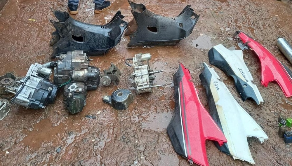 Desmantelaron “aguantaderos” de autopartes en Puerto Iguazú