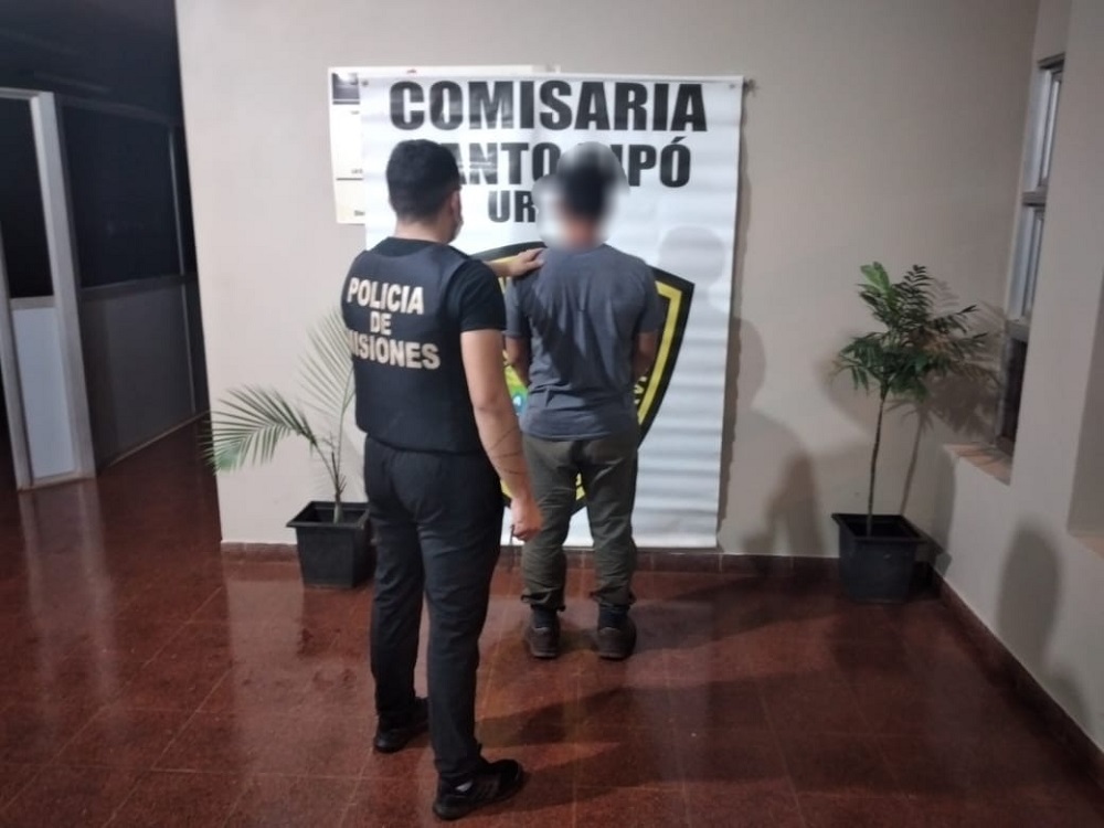 Detuvieron a un cuatrero armado con carne faenada en Santo Pipó