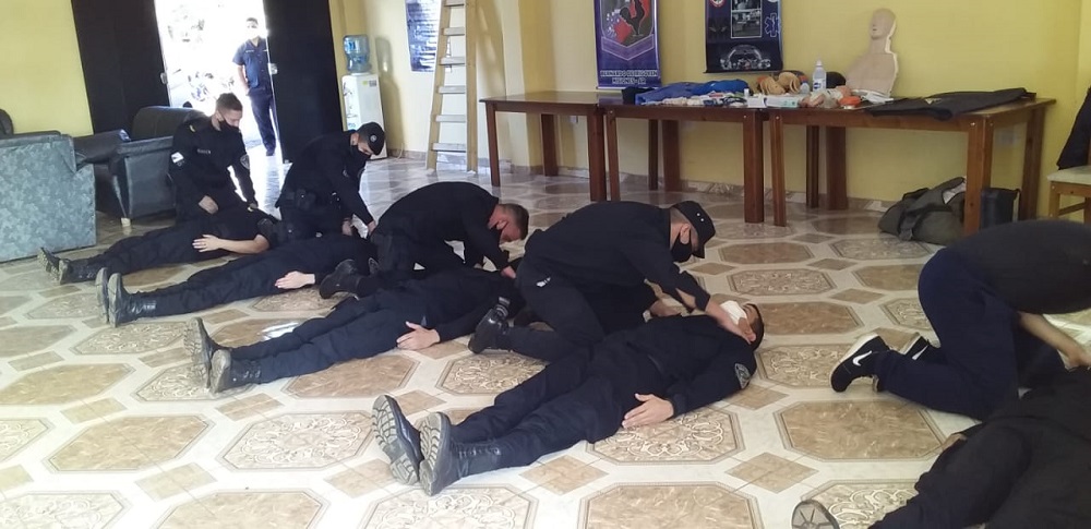 Capacitaron a efectivos de la Unidad Regional III en primeros auxilios