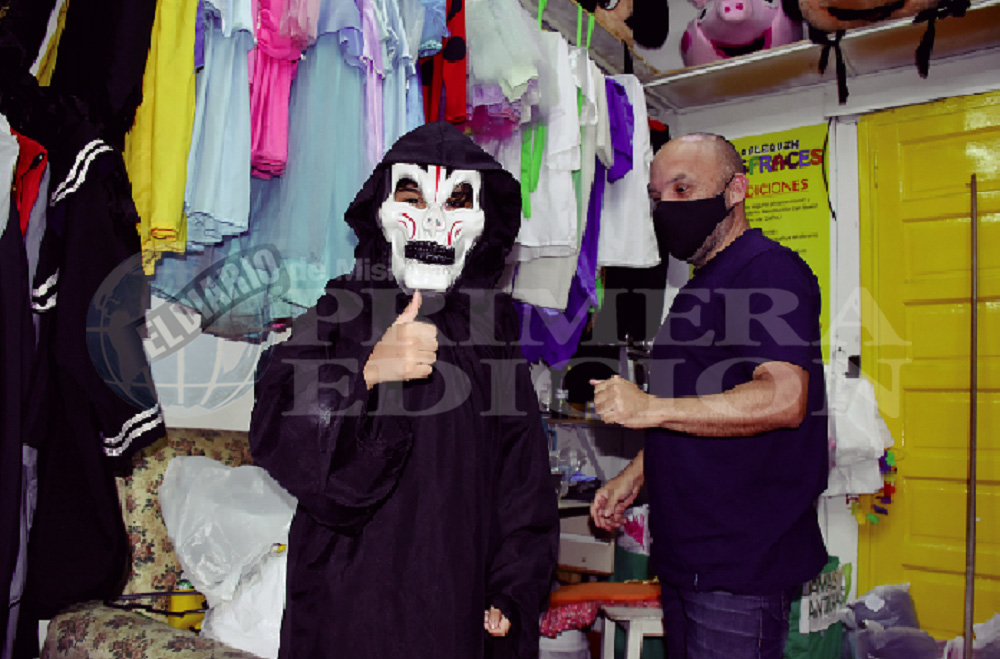 Alta demanda en alquileres de disfraces para fiestas de Halloween