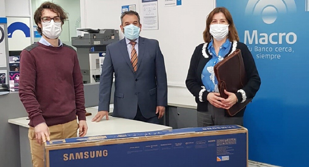 Premiados por utilizar “Macro Click de Pago”, del Banco Macro