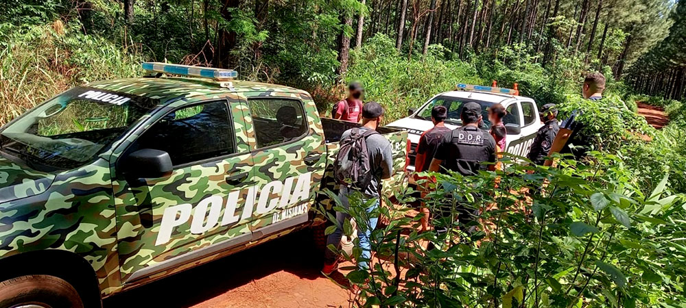 Delitos rurales: cinco detenidos y un rifle secuestrado en Colonia Mado