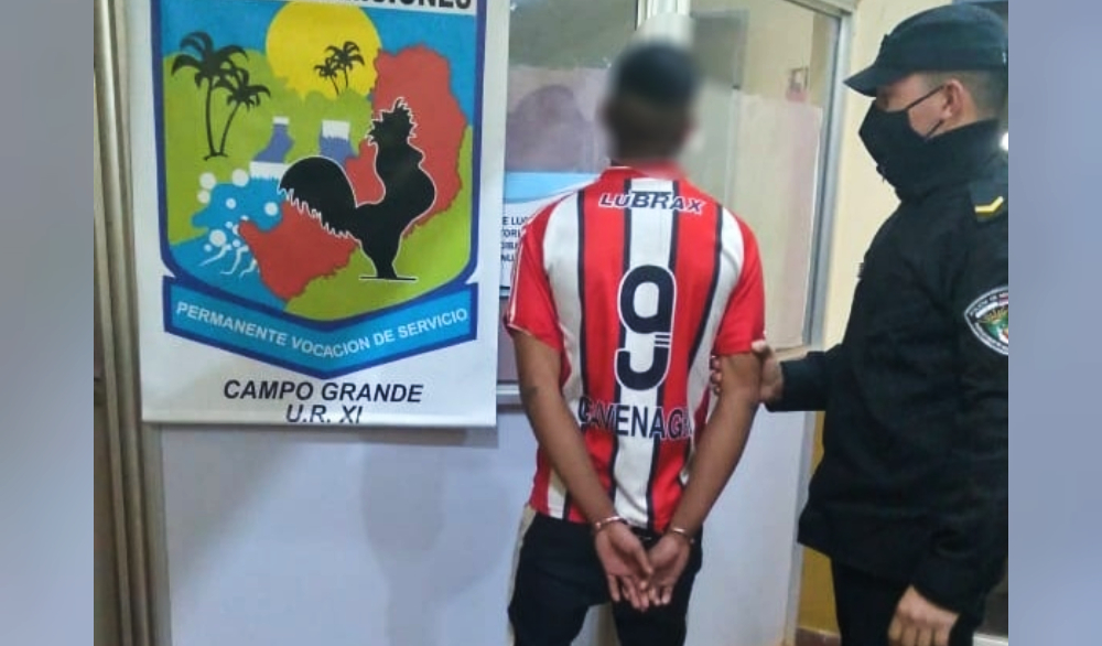 Campo Grande: detuvieron a violento que golpeó a su expareja