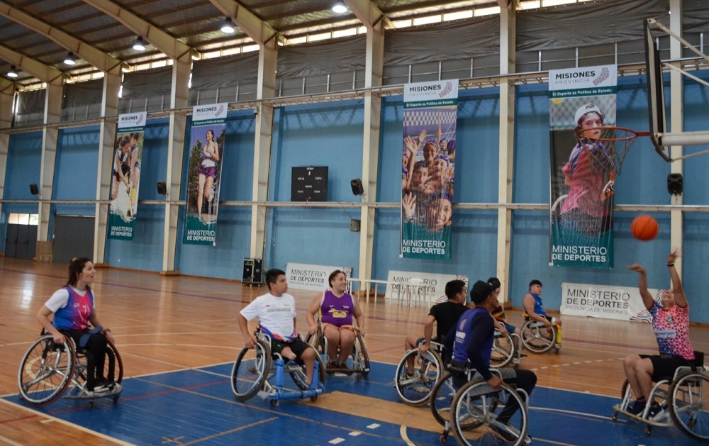 Positivo encuentro de escuelas deportivas de disciplinas adaptadas