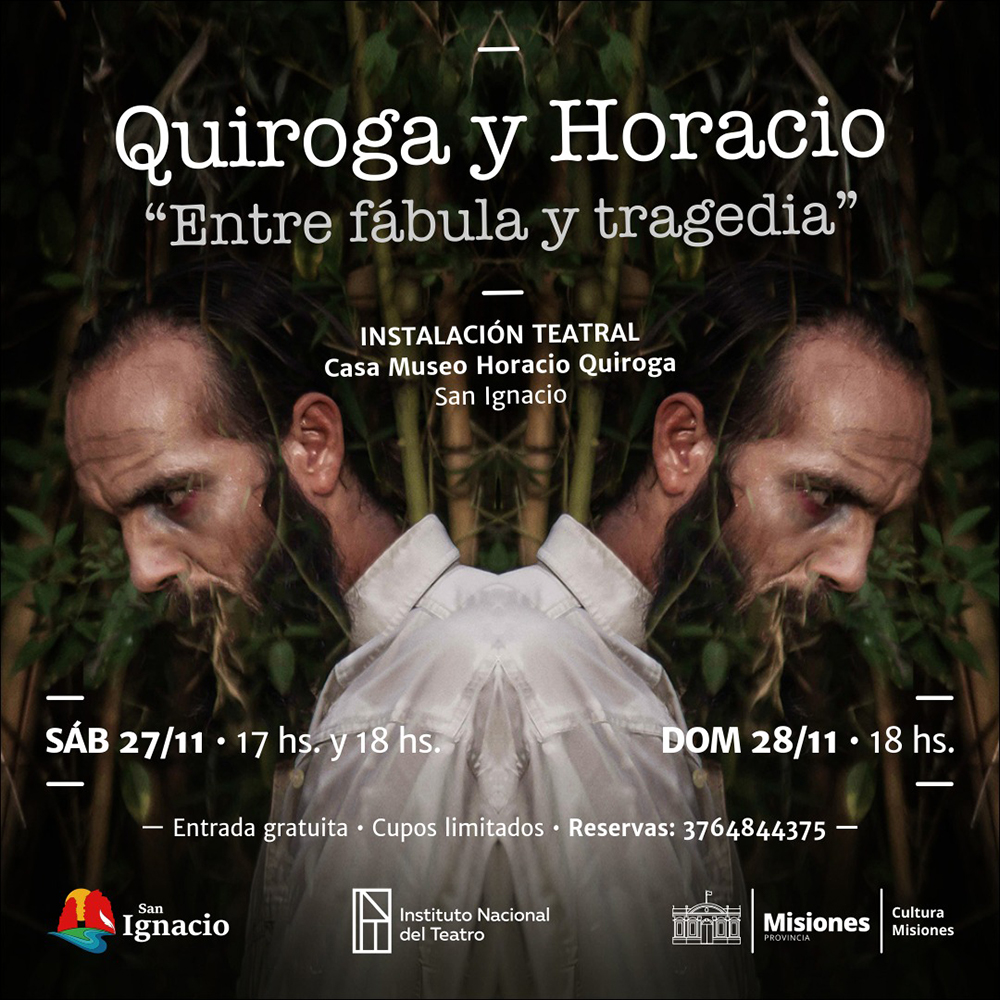 “Quiroga y Horacio, entre fábula y tragedia”