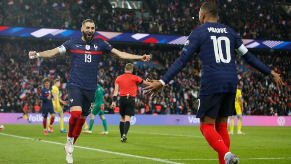 Francia y Bélgica se clasificaron al Mundial de Qatar 2022