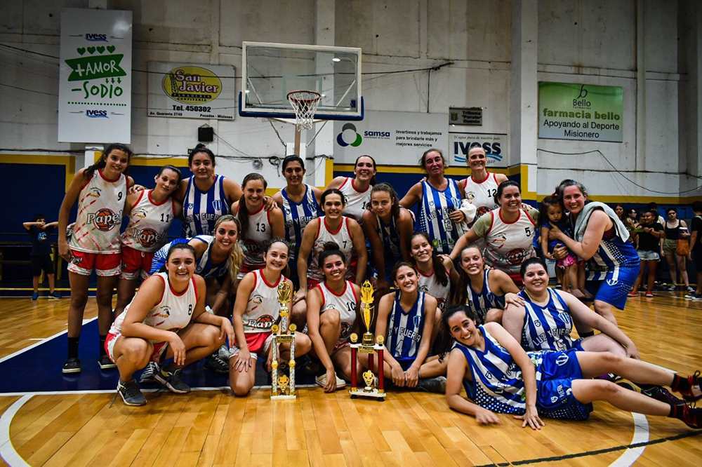 Luz y Fuerza campeón de la Liga Provincial de básquetbol femenino.