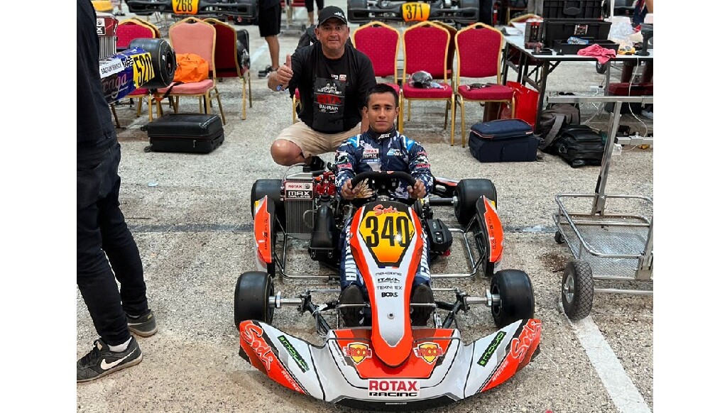 Grimaldi va por su mejor mejor performance en el Mundial Rotax