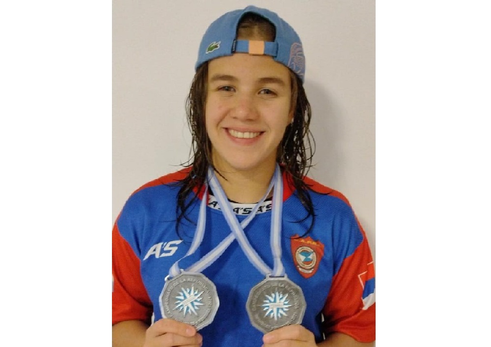 Maka Aguirre logró dos medallas en el debut del Campeonato República