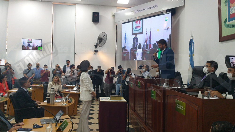 Concejales posadeños