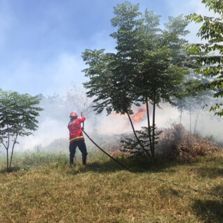 Incendios en Oberá y Mártires