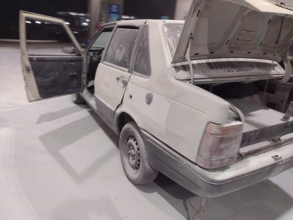 Explosión de un automóvil en Puerto Iguazú