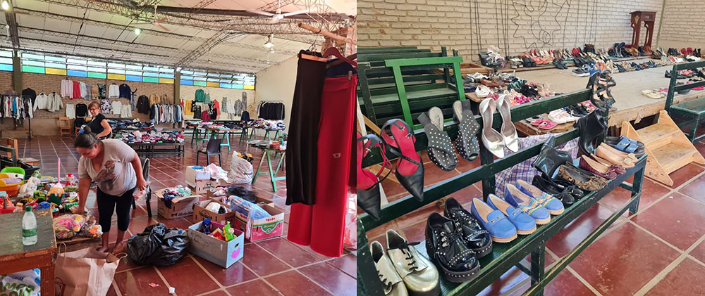 Feria de usados Ñemú Porá para ayudar a los hogares de Tupá Rendá