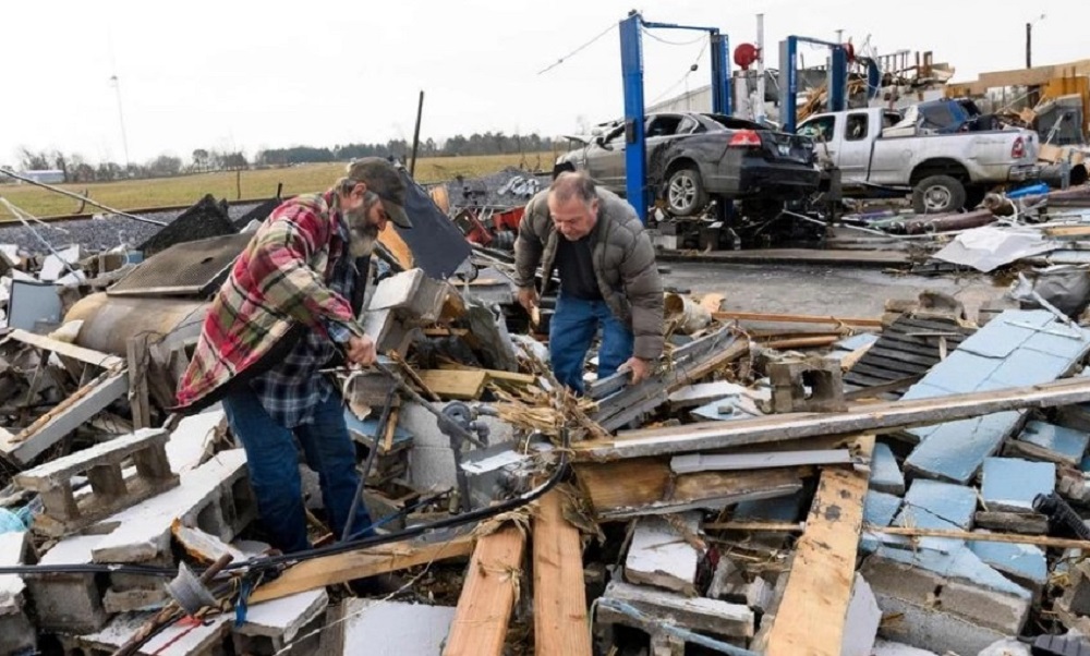 Más de 70 muertos tras un devastador tornado en Estados Unidos