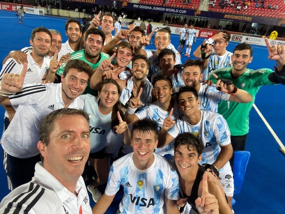 Argentina se consagró campeona del mundo sub 21 de hockey