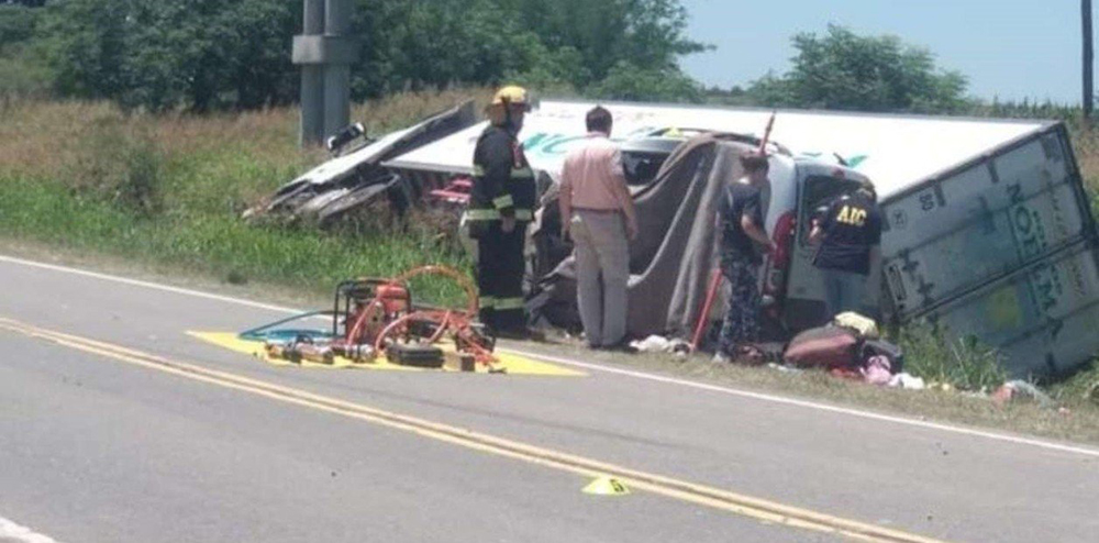 Murieron cuatro hinchas de River que viajaban a ver la final ante Colón