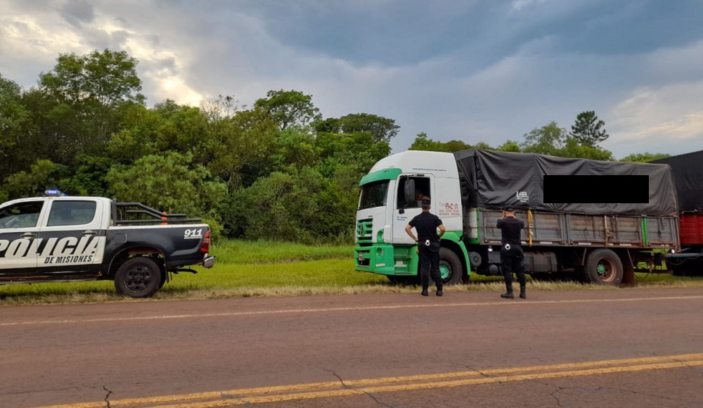 Frenan contrabando de 30 toneladas de soja