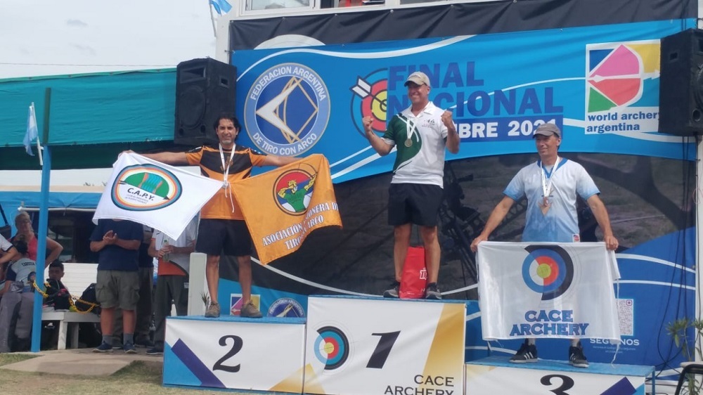Tiro con arco: un podio histórico