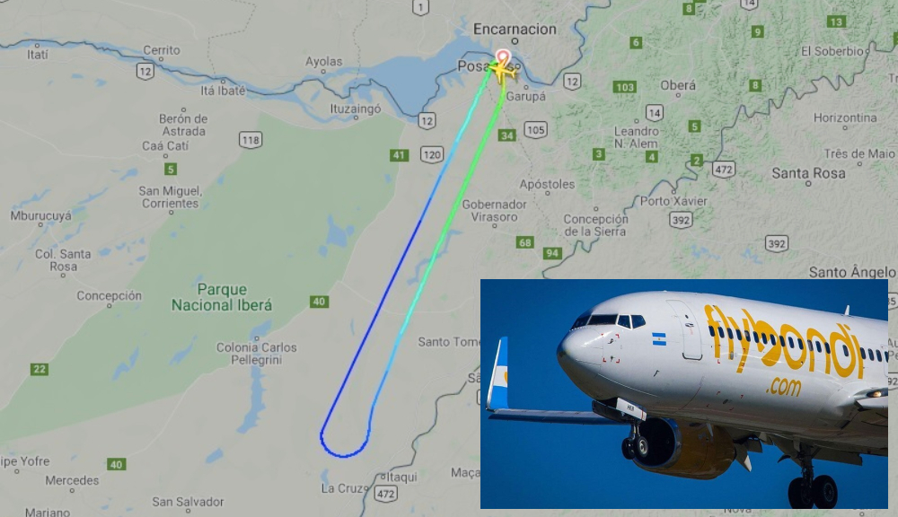 Pesadilla de fin de año para los pasajeros que volaban desde Posadas en Fly Bondi