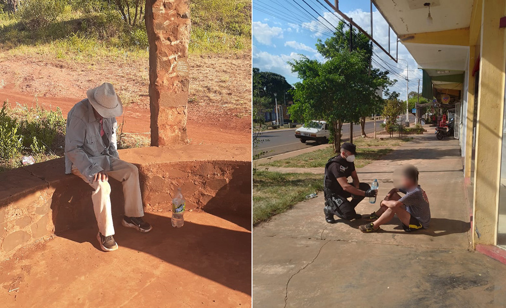Asisten a dos adultos mayores que se descompensaron por el calor
