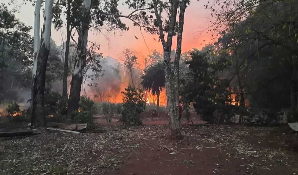 Continúa la lucha contra los incendios en la Provincia