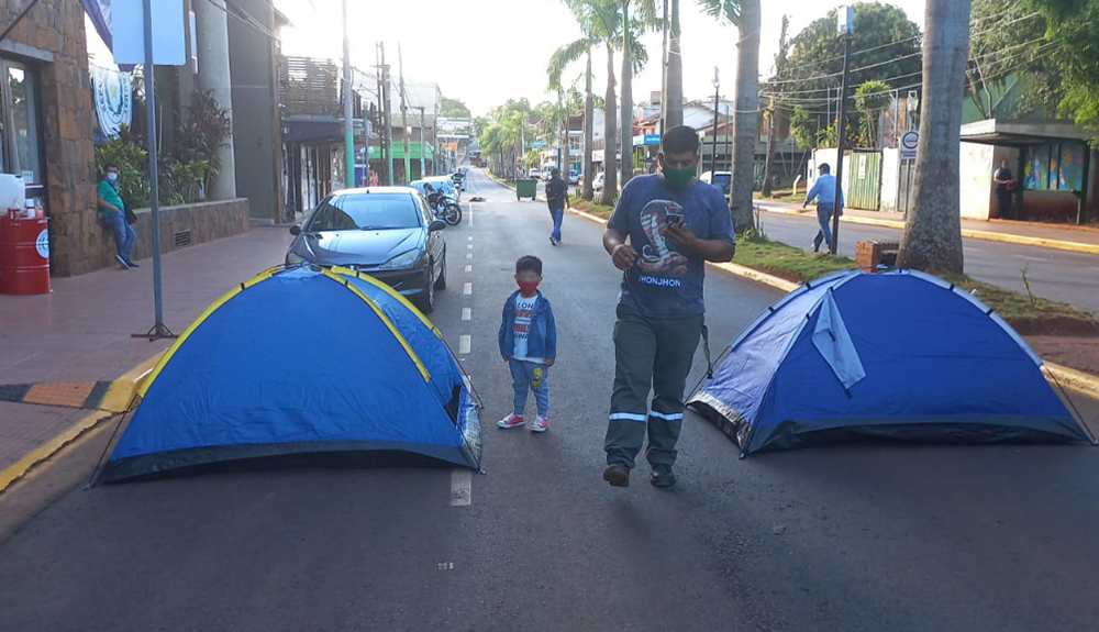 Protestas ATE Iguazú - Iturem