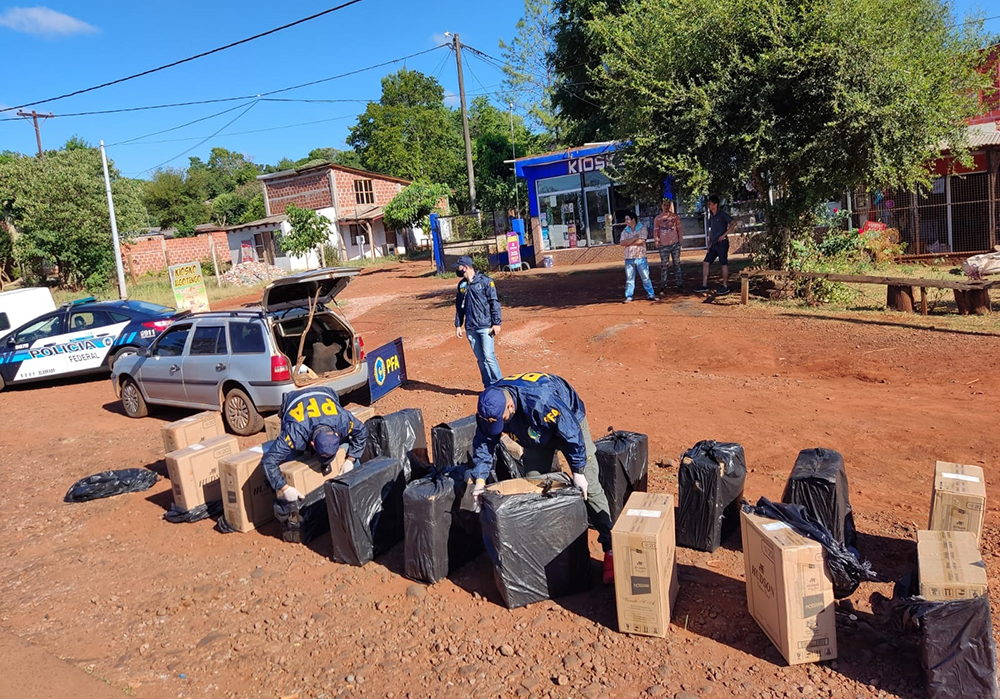 Policía Federal - Cigarrillos de contrabando - Eldorado
