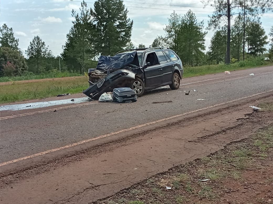 Dos autos colisionaron en la ruta 17 en Eldorado