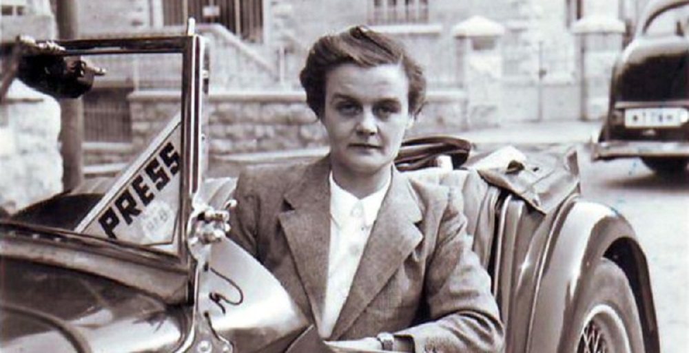 La mujer que dio la primicia de la II Guerra Mundial