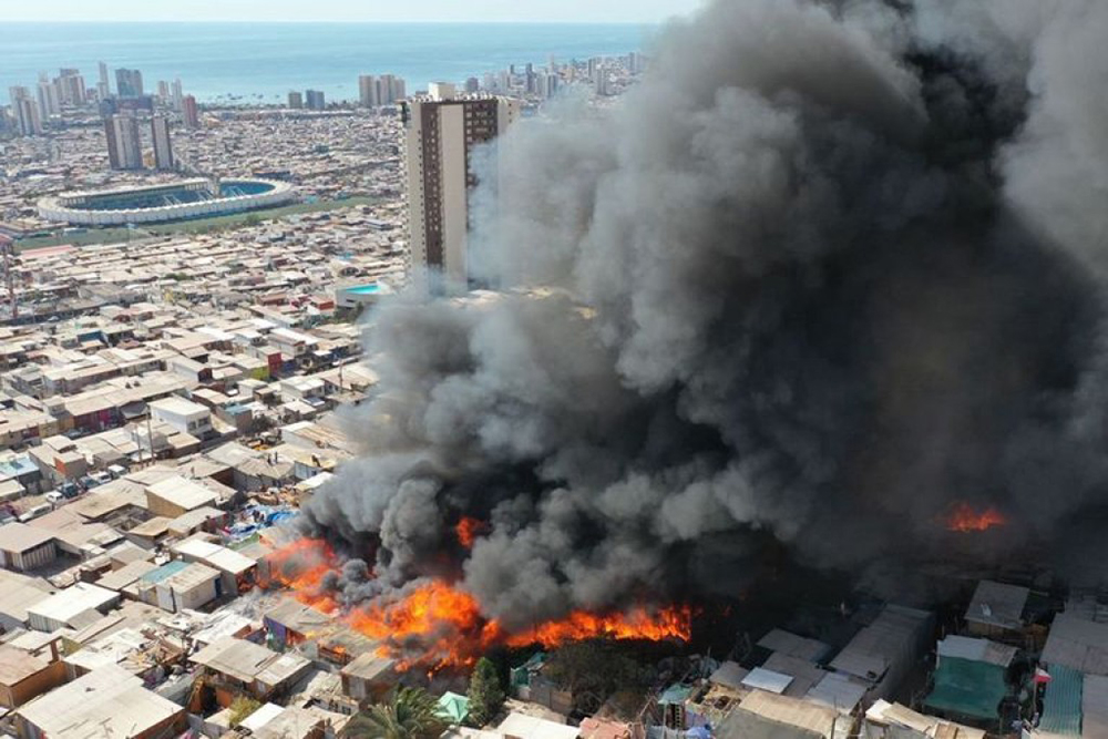 Incendio Iquique