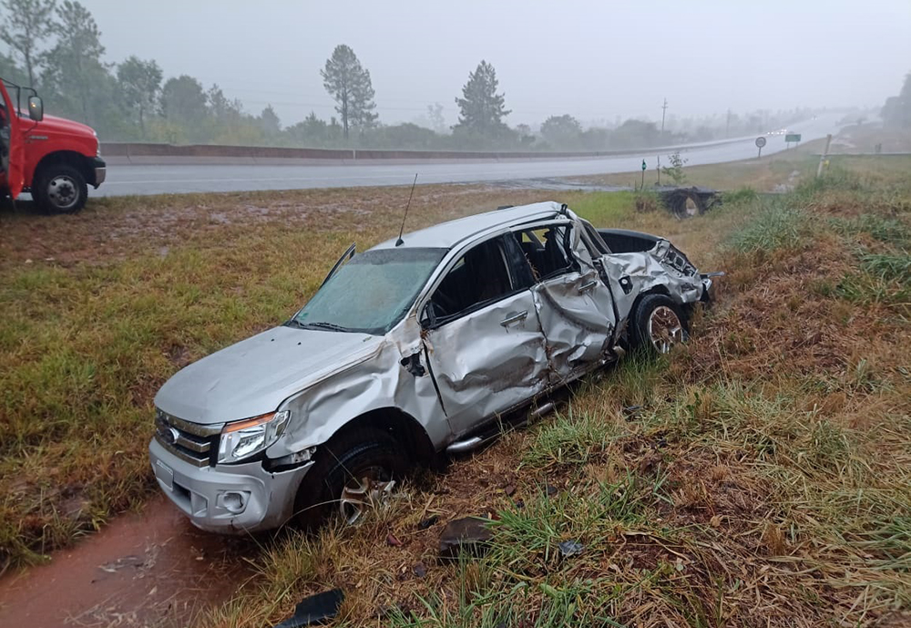 Siniestro vial sobre ruta 12