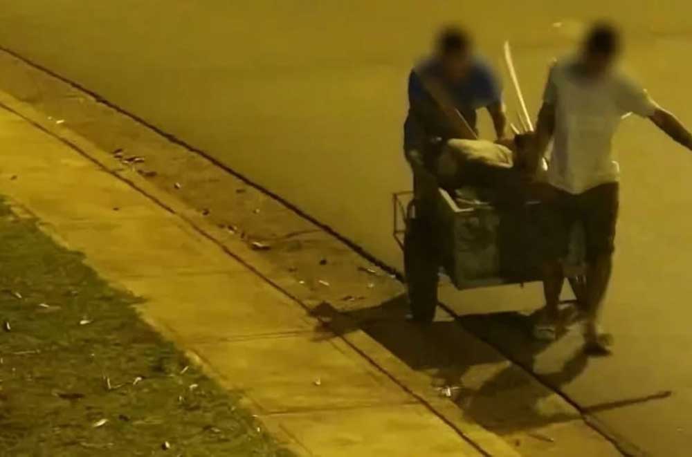 Posadas: fueron captados por las cámaras y cayeron presos