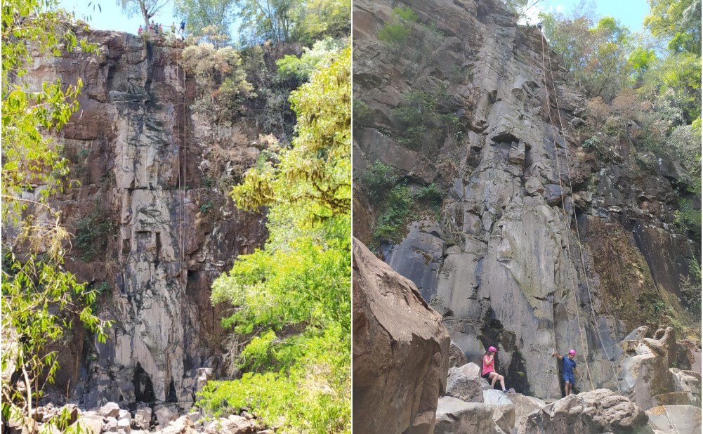 Sequía extrema: el Salto Paca está sin agua en Panambí