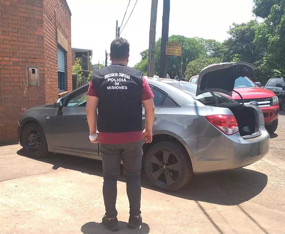 Hallaron otro automóvil de “Tiernito” y su banda